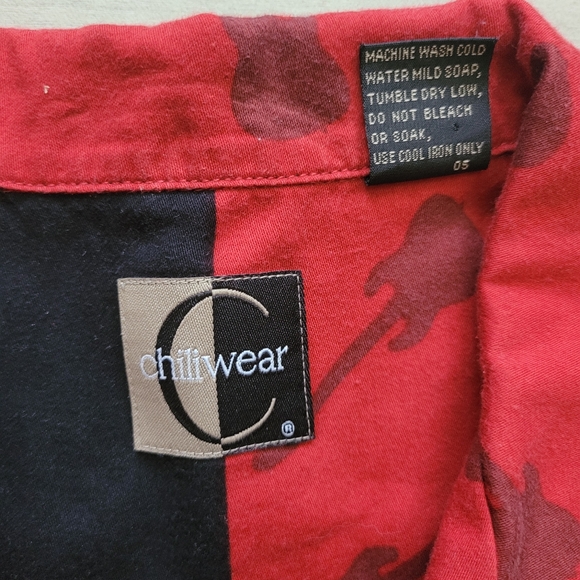 Chillwear Button Front Shirt - Picture 6 of 7